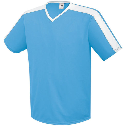 Russell Athletic Genesis Soccer Jersey (322730), Color 'Columbia Blue/White'